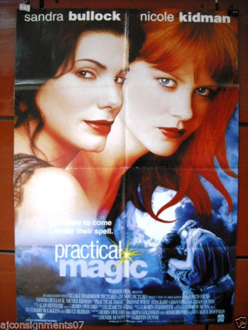 Practical Magic {Sandra Bullock} Original Lebanese Movie Poster 90s