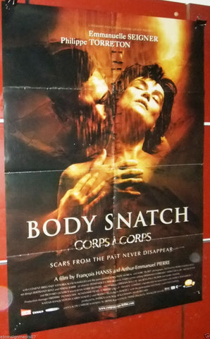 Body Snatch, Corps à Corps Philippe Torreton 40x27" Original Movie Poster 2000s