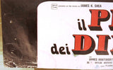 Il Pianeta dei Dinosauri, Planet of the Dinosaurs B Italian Film Lobby Card 70s