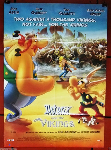 Asterix and the Vikings ORG. 41"x27" Folded Movie Poster 2006