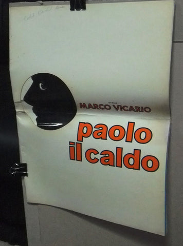 PAOLO IL CALDO {ROSSANA PODESTA} Original Movie Programs 80s