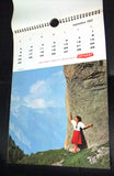 Gevaert Vintage Incompete Calendar Printed in Belgium 1962