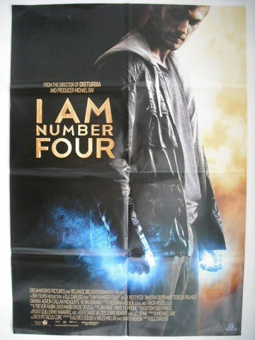 I Am Number Four Original 27"x41" Movie Poster 2011