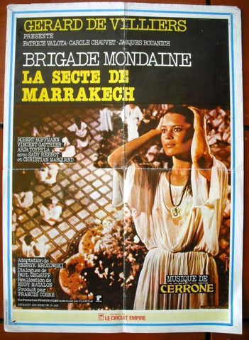La Secte De Marrakech (Patrice Valota) Lebanese Org Film Poster 70s