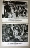 (Set of 11) Sabu, Treasure/ Le Tresor du Bengale French Original Lobby Card 50s