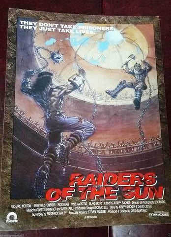 Raiders of the Sun (Richard Norton) Org. Kung Fu Film Program 90s