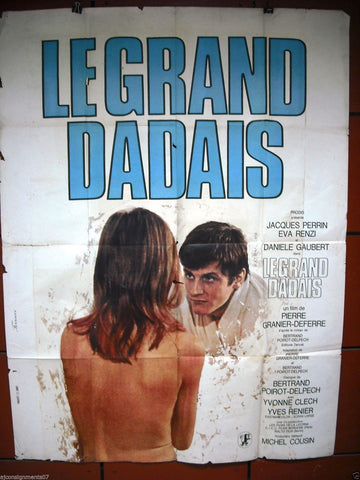 LE GRAND DADAIS {Jacques PERRIN} 47"x63" French Movie Poster 60s