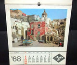 Agfa Vintage Calendar Arabic Incomplete Printed in Germany 1968