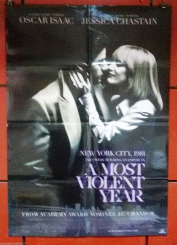 A MOST VIOLENT YEAR (OSCAR ISAAC) Original Movie Poster 80s