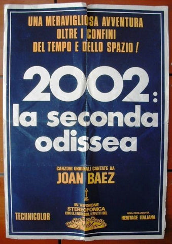 2002: la Seconda Odissea Italian Movie Poster 70s