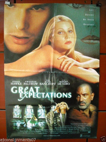 Great Expectations {Ethan Hawke} Original Lebanese Movie Poster 90s
