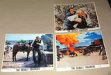 {Set of 21} The Deadly Trackers (Richard Harris) 10X8 Movie Lobby Cards 70s