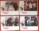 {Set of 8} Black Belt Jones (Jim Kelly) 11x14 Original Lobby Cards 70s