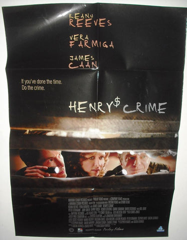 Henry's Crime {Keanu Reeves} Original 40x27 SS Movie Poster 2010