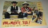 (Lot of 10) VIVA LA MUERTE TUA {Franco Nero} Org. Italian Movie Lobby Card 70s