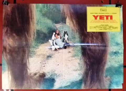 (Set of 2) Yeti - Il Gigante del 20° Secolo Italian Movie Lobby Card 1970s