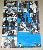 Les Lumières de la ville, Limelight (Charlie Chaplin) French Movie Flyer 70s