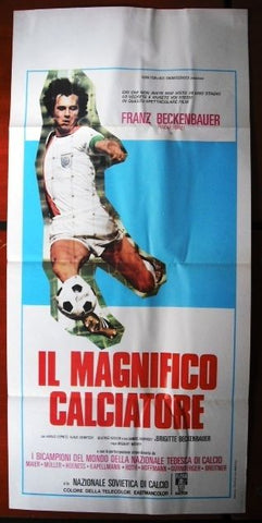il Magnifico Calciatore Italian Locandina Poster 70s