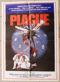 PLAGUE Daniel Pilon Original Lebanese Movie Poster 70s