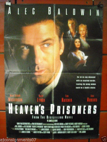Heavens Prisoners {Alec Baldwin} Original Lebanese Movie Poster 90s
