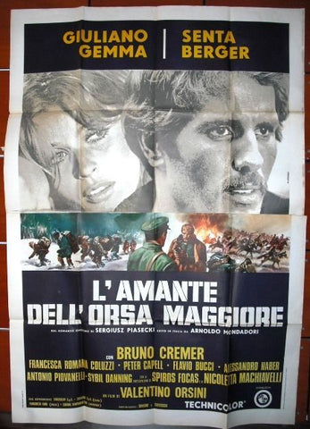 L'amante Dell' Orsa Maggiore Italian 4F Film Poster 70s