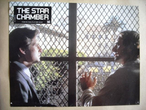 The Star Chamber Orig M Mystery Movie Lobby Card Michael Douglas 80s