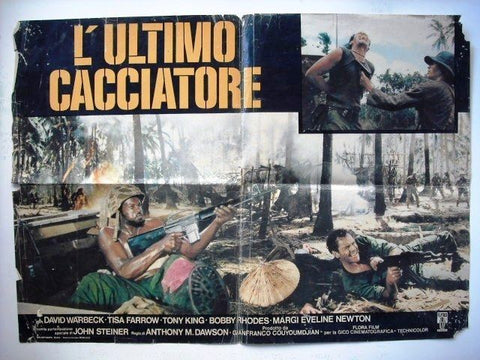 L'ultimo Cacciatore Style D  Original David W. Italian Lobby Card 80s