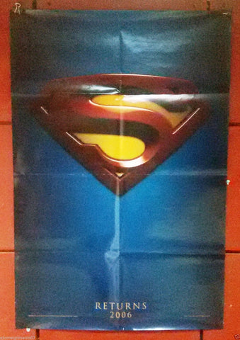 Superman Returns DS Folded 40x27" Original Movie Poster 2000s