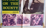 Mutiny on the Bounty {MARLON BRANDO} Original Lebanese Movie Poster 80s