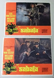 {Set of 8} Sabata  (LEE VAN CLEEF) 11x14 Original U.S Lobby Cards 70s