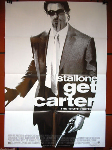 GET CARTER {Sylvester Stallone} 40"x27" Lebanese Movie Poster 2000s