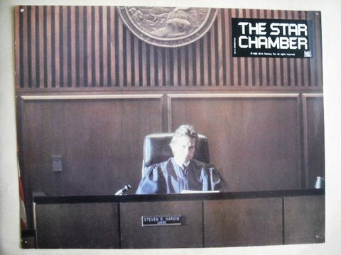 The Star Chamber Vintage Original L Film Lobby Card Michael Douglas 80s