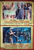 (Set of 5) Costantino il Grande {Lia Angeleri} Italian Movie Lobby Card  60s