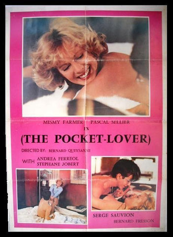 The Pocket Lover "Mimsy Farmer" Lebanese Movie Poster 70s