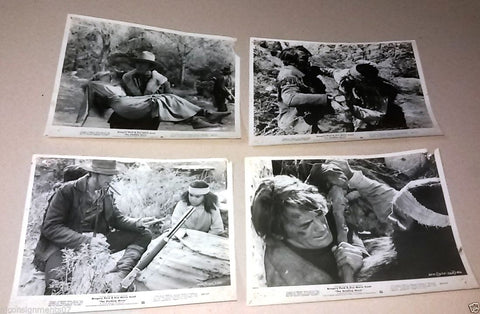 (Set of 12) The Stalking Moon (Gregory Peck) 10x8" ORG Film Photos 60s