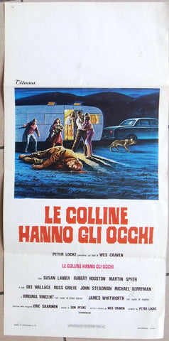 Le Colline Hanno Gli Occhi The Hills Have Eyes Italian Film Locandina Poster 70s