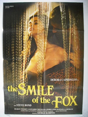 The Smile of the Fox "Debora Caprioglio" Original Lebanese Movie Poster 90