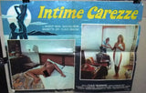 Set of 3x Intime Carezze {Margit Man} Italian Movie Photobusta Card 70s