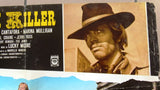 (Set of 4) Black Killer (Klaus Kinski) Italian Film Lobby Card 70s