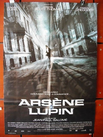 Arsene Lupin (Romain Duris) A Original 40x27 Movie Spanish Poster 2000s