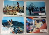 {Set of 19} The Burglars (Omar Sharif) 10X8" Original Movie Lobby Cards 80s