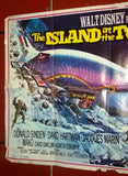 ISLAND AT THE TOP OF THE WORLD Disney 40x27" Original Lebanese Movie Poster 70s
