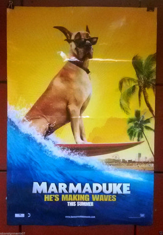 MARMADUKE (Owen Wilson) DB Folded Original Movie Poster 2000s