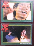 {Set of 11} HIGH VOLTAGE Electric Chair {Katherine Cortez} Movie Lobby Card 70s