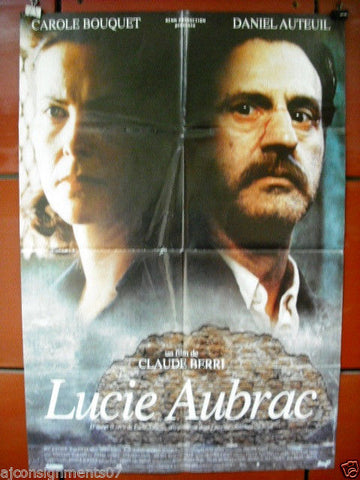 Lucie Aubrac {Carole Bouquet} Original Lebanese Movie Poster 90s
