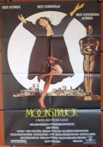 Moonstruck {Cher} 40x27" Original Lebanese Movie Poster 80s