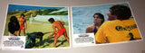 {Set of 8} Lifeguard (Parker Stevenson) 11x14 Org. U.S Lobby Cards 70s