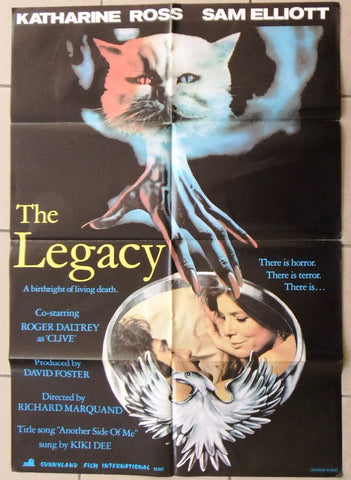 THE LEGACY {RICHARD MARQUAND} 39x27" Lebanese Movie Poster 70s