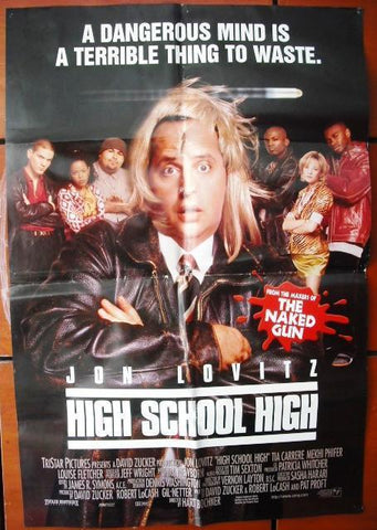 High School High ORG. 40x27 Movie DS Poster 1996