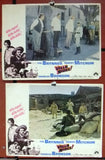 (Set of 8) VILLA RIDES {YUL BRYNNER} 14x11" Original Lobby Cards 1960s